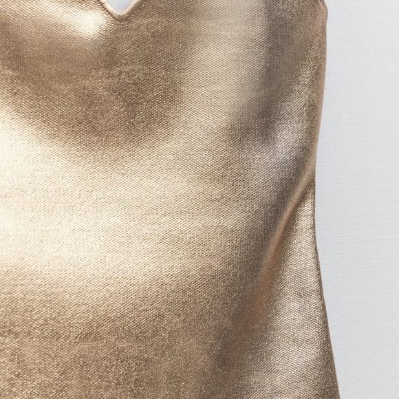 Zara KNIT BUSTIER TOP NWOT - Picture 4 of 4